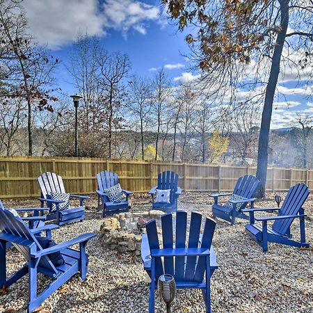 Hilltop Hot Springs Log Cabin With Hot Tub And Grill! Exterior photo